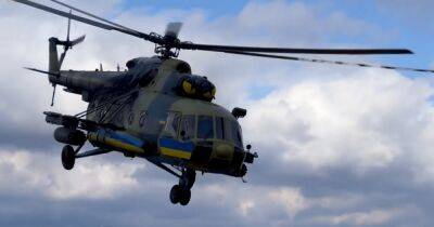 В Генштабе показали, как боевой вертолет наносит удары по оккупантам (видео) - focus.ua - Россия - Украина