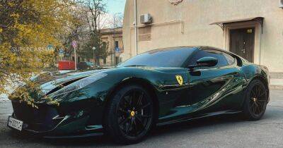 В Украине заметили сверхскоростной суперкар Ferrari за $500 000 (фото) - focus.ua - Украина - Англия - Одесса - county Green - Прага