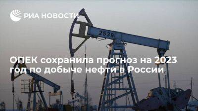 ОПЕК сохранила прогноз по добыче нефти в России на уровне 10,3 миллиона баррелей - smartmoney.one - Россия - Саудовская Аравия
