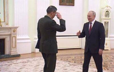 Владимир Путин - Си Цзиньпин - Путин встретился с министром обороны Китая - korrespondent.net - Москва - Россия - Китай - Украина