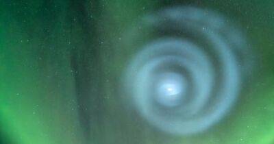 Загадочная спиральная "галактика" появилась в небе над Аляской: известно, что это (фото) - focus.ua - США - Украина - шт.Аляска - шт. Калифорния