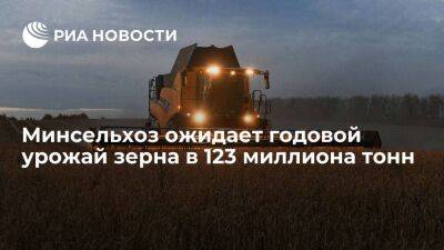 Владимир Путин - Дмитрий Патрушев - Минсельхоз ожидает годовой урожай зерна в 123 миллиона тонн, из них 78 — пшеницы - smartmoney.one - Россия