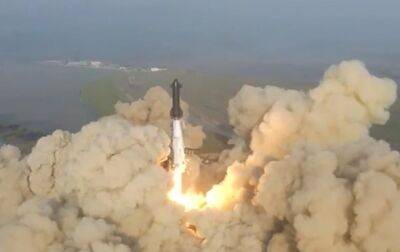 Илон Маск - SpaceX впервые запустила ракету Starship - korrespondent.net - Украина - Техас - штат Гавайи - Ракеты