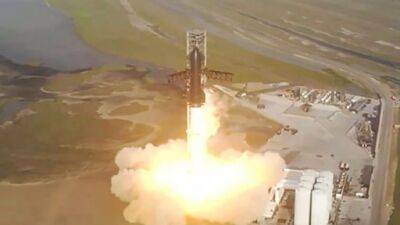 Илон Маск - SpaceX Илона Маска запустила самые большие в истории ракету и корабль – Super Heavy и Starship. Они взорвались через несколько минут после старта - fokus-vnimaniya.com