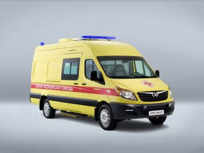 «Соллерс» представил автомобиль скорой медицинской помощи Sollers Atlant - autostat.ru - Россия