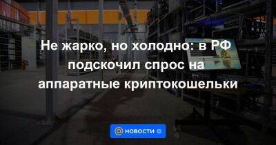 Не жарко, но холодно: в РФ подскочил спрос на аппаратные криптокошельки - smartmoney.one - Россия