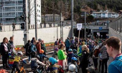 В Норвегии открыли самый длинный в мире тоннель для велосипедистов и пешеходов - obzor.lt - Норвегия - Строительство