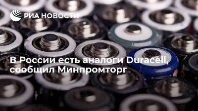 Минпромторг сообщил, что в России есть аналоги продукции Duracell от других брендов - smartmoney.one - Россия - США - Краснодарский край