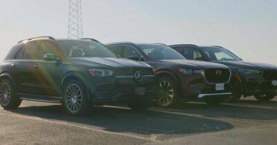 Новую Mazda CX-90 сравнили с кроссоверами BMW и Mercedes-Benz в заезде по прямой (видео) - focus.ua - Украина