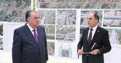 Эмомали Рахмон - Президент проверил ход реконструкции трассы Кызыл-Кала - Бохтар - dialog.tj - Япония - Таджикистан - Кызыл
