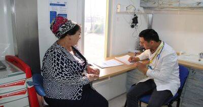 “Клиника на колесах” бесплатно обследовала около 3000 жителей Ашта - dialog.tj - Таджикистан - Согдийская обл.