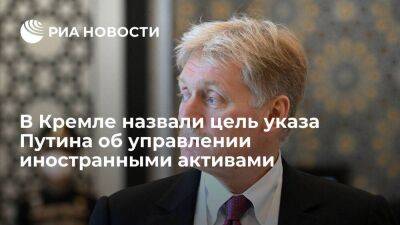 Владимир Путин - Дмитрий Песков - Песков: указ Путина об управлении иностранными активами поможет исключить риски - smartmoney.one - Россия