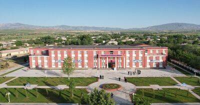 Эмомали Рахмон - В Дангаре Эмомали Рахмон открыл новую школу - dialog.tj - Китай - Таджикистан - county Power - район Дангаринский