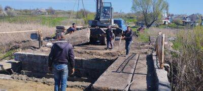 Восстановление моста в Первомайском – на финишной прямой (фото) - objectiv.tv - Первомайск