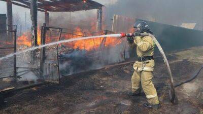 Пожары в курганской области не прекращаются - погиб мужчина, огонь перекинулся на завод - unn.com.ua - Украина - Киев - Свердловская обл. - Курганская обл.