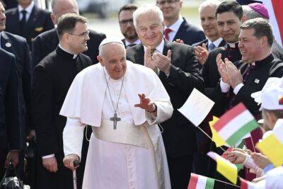 Виктор Орбан - Франциск - Денис Шмыгаль - Каталин Новак - Папа Римский Франциск прибыл с первым визитом в Венгрию: детали - unn.com.ua - Украина - Киев - Судан - Ирак - Венгрия - Иран - Будапешт - Афганистан - Пакистан - Ватикан