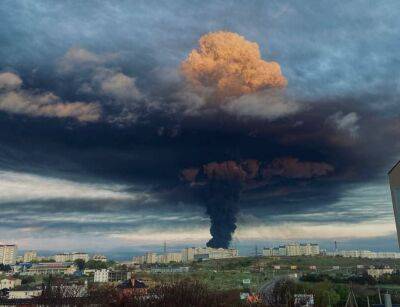 Взрыв в Севастополе и дым до неба: пылает резервуар с топливом - akcenty.com.ua - Украина - Севастополь
