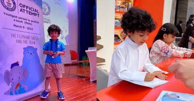 4-летний мальчик из ОАЭ стал самым молодым автором, опубликовавшим книгу (фото) - focus.ua - Украина - Эмираты