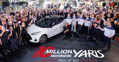 Подарок к юбилею: Toyota выпустила 10-миллионный Yaris (видео) - focus.ua - Украина - Австралия - Франция - Япония - Чехия