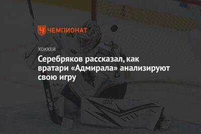 Никита Серебряков - Егор Бульчук - Серебряков рассказал, как вратари «Адмирала» анализируют свою игру - championat.com