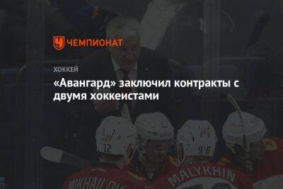 Дмитрий Алексеев - «Авангард» заключил контракты с двумя хоккеистами - championat.com