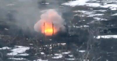 Бойцы 66-й бригады ВСУ уничтожили новейший российский танк Т-90М "Прорыв" (видео) - focus.ua - Россия - Украина