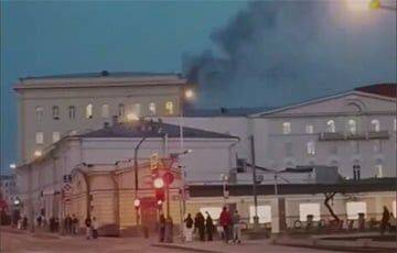 В России назвали странную причину пожара в здании Минобороны - charter97.org - Москва - Россия - Украина - Белоруссия