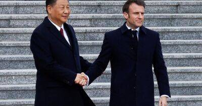 Жозеп Боррель - Си Цзиньпин - Эммануэль Макрон - Emmanuel Macron - Макрон и Си Цзиньпин встретились в Пекине - dsnews.ua - Китай - Украина - Франция - Пекин - Beijing - Twitter