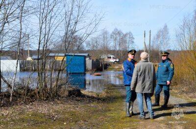 На двух реках в Тверской области уровень воды превышает опасную отметку - afanasy.biz - Россия - Тверская обл.