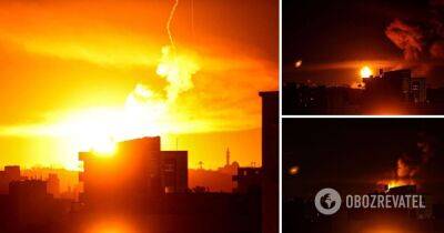 Израиль атаковал авиацией сектор Газа в ответ на ракетную атаку по северу 6 апреля - obozrevatel.com - Израиль - Ливан