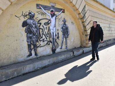 Иисус Христос - "Мы все не можем остановиться делать зло": в рф появилось антивоенное граффити - unn.com.ua - Россия - Украина - Киев - Белгород
