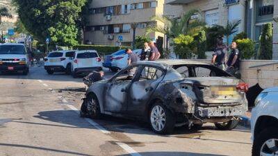 Криминальный теракт на севере Израиля: взорвана машина, водитель чудом спасся - vesty.co.il - Израиль - Холон