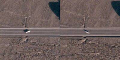 На китайской военной базе в пустыне заметили новый дирижабль — спутниковые снимки - nv.ua - Китай - США - Украина