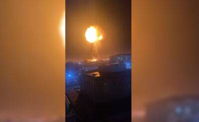 На территории газоснабжающей организации в Самаркандской области произошел сильный взрыв газа. Видео - podrobno.uz - Узбекистан - Ташкент