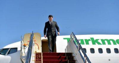 Сердар Бердымухамедов - Президент Туркменистана Сердар Бердымухамедов прибыл в Таджикистан с государственным визитом - dialog.tj - Душанбе - Таджикистан - Туркмения