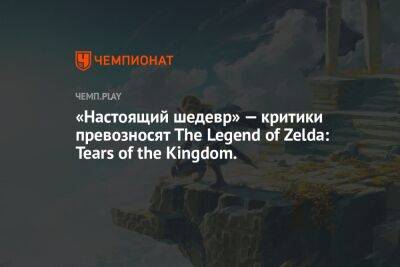 Обзоры The Legend of Zelda: Tears of the Kingdom: впечатления критиков от игры, что хорошо, что плохо - championat.com