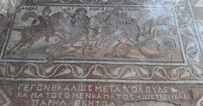 Эней был парубок моторный. Редкую мозаику героя "Энеиды" нашли на римской вилле в Турции - focus.ua - Украина - Италия - Турция - Римская Империя - Находка