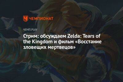 Стрим «Чемпионата» — обсуждаем The Legend of Zelda: Tears of the Kingdom и последние новинки кино - championat.com