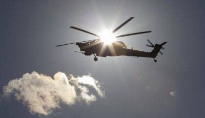 В Крыму разбился российский военный вертолет, пилоты погибли - rus.delfi.lv - Россия - Крым - Латвия - район Джанкойский
