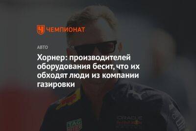 Кристиан Хорнер - Хорнер: производителей оборудования бесит, что их обходят люди из компании газировки - championat.com