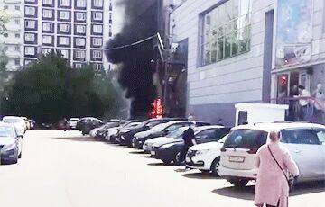 В Москве раздался взрыв: над городом поднялся столб черного дыма - charter97.org - Москва - Белоруссия