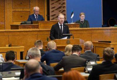 Парламент Эстонии принял заявление на поддержку членства Украины в НАТО - unn.com.ua - Россия - Украина - Киев - Эстония - Литва - Вильнюс