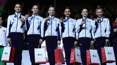 Лина Ашрам - Команда Израиля завоевала первое золото на чемпионате Европы по художественной гимнастике - vesty.co.il - Израиль - Тель-Авив - Болгария - Азербайджан