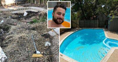 Приятный бонус: мужчина купил дом не подозревая о "тайном" бассейне в саду (фото) - focus.ua - США - Украина - Техас - Находка