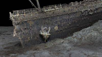 Ученые сделали первый полноразмерный скан "Титаника". Получилось захватывающе - obzor.lt