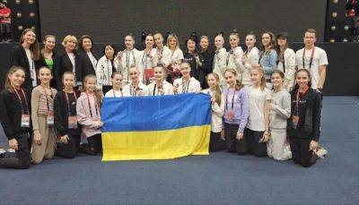 Сборная Украины по художественной гимнастике выиграла серебро в командном первенстве на ЧЕ-2023 - sportarena.com - Украина - Израиль - Испания - Болгария