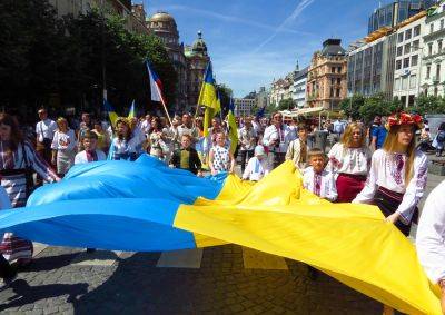 Сегодня в центре Праги пройдет парад вышиванок - vinegret.cz - Украина - Чехия - Прага