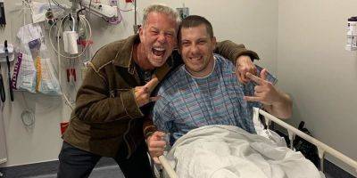 Случайная встреча. Солист Metallica Джеймс Хэтфилд навестил в больнице в США раненых украинских защитников - nv.ua - США - Украина