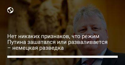 Владимир Путин - Нет никаких признаков, что режим Путина зашатался или разваливается – немецкая разведка - liga.net - Россия - Украина - Германия