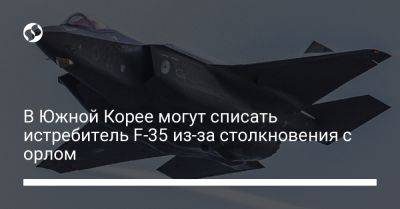 В Южной Корее могут списать истребитель F-35 из-за столкновения с орлом - liga.net - Южная Корея - Украина - Сеул